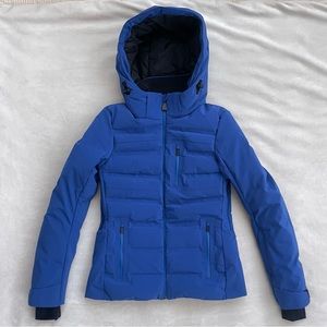 AZTECH - (NWT) Nuke Suit Down Ski Jacket in Pacific Blue - Size 38 (Small)